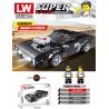 LW 5003 non  NÉ TRÁNH bộ đồ chơi xếp lắp ráp ghép mô hình Speed Champions Racing Cars SUPER RACER DODGE CHARGER Đua Xe Công Thức 328 khối
