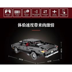 MouldKing 13081 Mould King 13081 REBRICKABLE MOC-17750 17750 MOC17750 non  XE CƠ BẮP bộ đồ chơi xếp lắp ráp ghép mô hình  ULTIMATE MUSCLE CAR Kỹ Thuật Công Nghệ Cao Mô Hình Phương Tiện 1006 khối