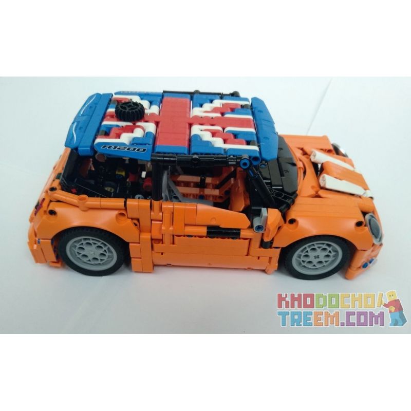 LIN07 0020 REBRICKABLE MOC-30738 30738 MOC30738 non  MINI COOPER. bộ đồ chơi xếp lắp ráp ghép mô hình  Kỹ Thuật Công Nghệ Cao Mô Hình Phương Tiện 1006 khối