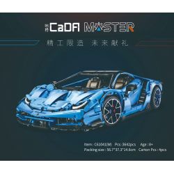 DOUBLEE CADA C61042 61042 C61043 61043 C61057 61057 SUPER 18K K155 TA GAOLE T5005 5005 T5005A 5005A non  FERRARI 488 1: 8 tỷ lệ 1:8 bộ đồ chơi xếp lắp ráp ghép mô hình  MASTER FERRARI 488 Kỹ Thuật Công Nghệ Cao Mô Hình Phương Tiện 3229 khối