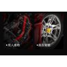 DOUBLEE CADA C61042 61042 C61043 61043 C61057 61057 SUPER 18K K155 TA GAOLE T5005 5005 T5005A 5005A non  FERRARI 488 1: 8 tỷ lệ 1:8 bộ đồ chơi xếp lắp ráp ghép mô hình  MASTER FERRARI 488 Kỹ Thuật Công Nghệ Cao Mô Hình Phương Tiện 3229 khối