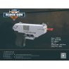 DOUBLEE CADA C81010 81010 non  SÚNG TRƯỜNG HAI NÒNG bộ đồ chơi xếp lắp ráp ghép mô hình Military Army DOUBLE BARREL GUN Quân Sự Bộ Đội 250 khối