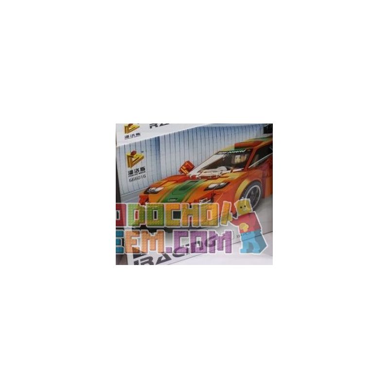 PanlosBrick 666016 Panlos Brick 666016 non Lego MCLAREN F1. bộ đồ chơi xếp lắp ráp ghép mô hình Speed Champions Racing Cars Đua Xe Công Thức 345 khối