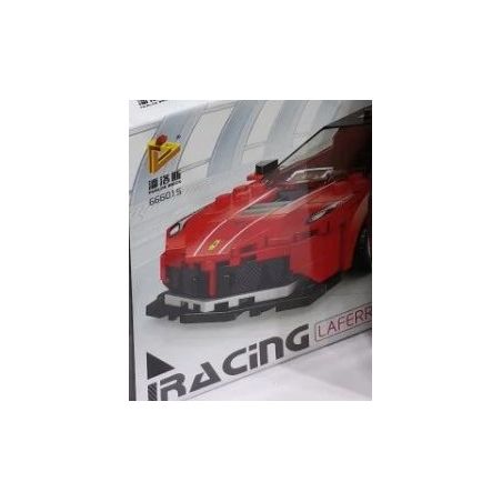 PanlosBrick 666015 Panlos Brick 666015 non  FERRARI LAFERRARI. bộ đồ chơi xếp lắp ráp ghép mô hình Speed Champions Racing Cars Đua Xe Công Thức 339 khối