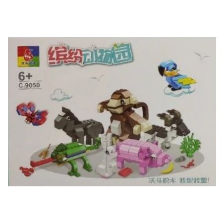 WOMA C9050 9050 non  SỞ THÚ VUI VẺ bộ đồ chơi xếp lắp ráp ghép mô hình Creator Sáng Tạo