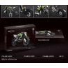 ACHKO 30016 REBRICKABLE MOC-32892 32892 MOC32892 SHENZHEN RAEL ENTERTAINMENT 50005-1 50005-2 50005-3 50005-4 TA GAOLE T3033 3033 non  XE MÁY OFF-ROAD KAWASAKI KX450 bộ đồ chơi xếp lắp ráp ghép mô hình  Kỹ Thuật Công Nghệ Cao Mô Hình Phương Tiện 342 khối