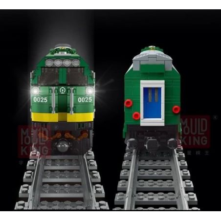 MouldKing 12001 12001CX Mould King 12001 12001CX non  ĐẦU MÁY DIESEL NJ2 bộ đồ chơi xếp lắp ráp ghép mô hình Trains NJ2 DIESEL LOCOMOTIVES Tàu Hỏa 3095 khối