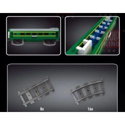 MouldKing 12001 12001CX Mould King 12001 12001CX non  ĐẦU MÁY DIESEL NJ2 bộ đồ chơi xếp lắp ráp ghép mô hình Trains NJ2 DIESEL LOCOMOTIVES Tàu Hỏa 3095 khối