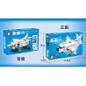 SEMBO 202120 non  MÁY BAY NÉM BOM TẦM TRUNG VÀ XA H-6K CỦA QUỐC bộ đồ chơi xếp lắp ráp ghép mô hình Sky Wars H-6K BOMBER AIRCRAFT Không Chiến 355 khối