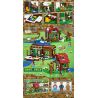 ZHEGAO QL0227 0227 non  NHÀ CỦA SÂN RỪNG bộ đồ chơi xếp lắp ráp ghép mô hình Minecraft Game Xây Dựng 873 khối