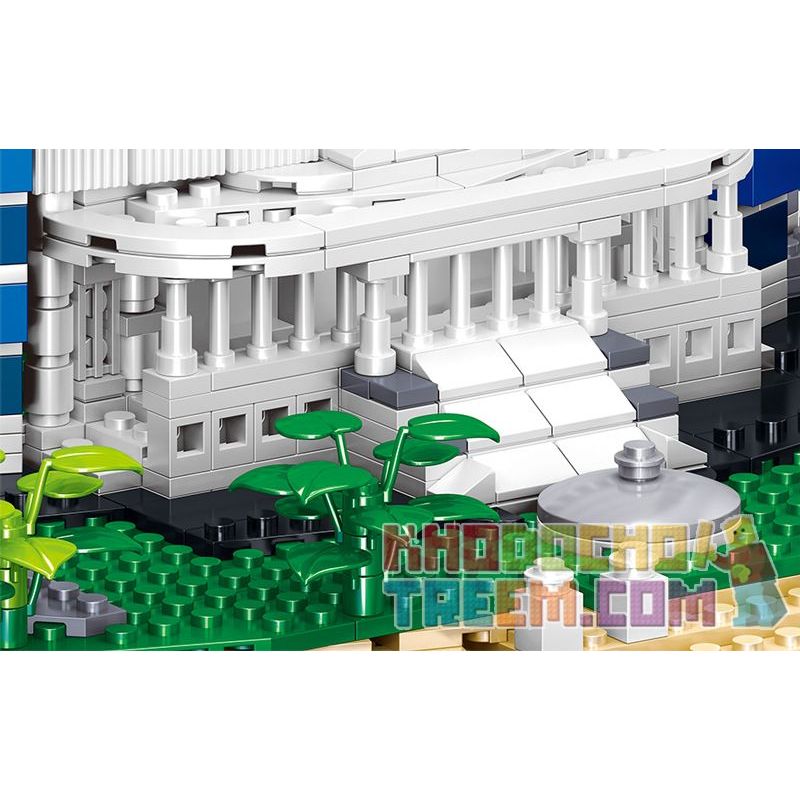 ZHEGAO QL0963 0963 non  KHÁCH SẠN BURJ AL ARAB DUBAI CÁC TIỂU VƯƠNG QUỐC Ả RẬP THỐNG NHẤT bộ đồ chơi xếp lắp ráp ghép mô hình Creator DE LA TOUR HOTEL ARABIA Sáng Tạo 2798 khối