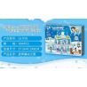 ZHEGAO QL1150 1150 non  LÂU ĐÀI BĂNG POICH bộ đồ chơi xếp lắp ráp ghép mô hình Disney Princess WINDSOR CASTIC Công Chúa 904 khối