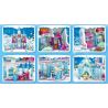 ZHEGAO QL1150 1150 non  LÂU ĐÀI BĂNG POICH bộ đồ chơi xếp lắp ráp ghép mô hình Disney Princess WINDSOR CASTIC Công Chúa 904 khối