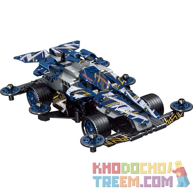 ZHEGAO QL0432 0432 non  THUNDER POWER DẪN ĐỘNG BỐN BÁNH EARL bộ đồ chơi xếp lắp ráp ghép mô hình  Kỹ Thuật Công Nghệ Cao Mô Hình Phương Tiện 360 khối