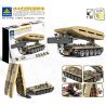 Kazi KY10006 10006 non  XE BỒN CẦU LOẠI 84 1:30 tỷ lệ 1:30 bộ đồ chơi xếp lắp ráp ghép mô hình Military Army Quân Sự Bộ Đội 1155 khối