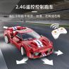 DOUBLEE CADA C51072 51072 non  FERRARI 488 ĐƯỜNG ĐUA THỂ THAO MÀU ĐỎ bộ đồ chơi xếp lắp ráp ghép mô hình Speed Champions Racing Cars Đua Xe Công Thức 306 khối