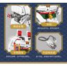 SEMBO 703901 non  MÈO VẪY TAY PHẢI bộ đồ chơi xếp lắp ráp ghép mô hình Creator LUCKY CAT Sáng Tạo 722 khối