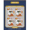 SEMBO 703900 non  CON MÈO VẪY TAY TRÁI bộ đồ chơi xếp lắp ráp ghép mô hình Creator LUCKY CAT Sáng Tạo 760 khối