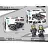 KUYU MOXING 5009 REBRICKABLE MOC-41750 41750 MOC41750 non  ĐẾ SẠC bộ đồ chơi xếp lắp ráp ghép mô hình Speed Champions Racing Cars DOM'S DODGE CHARGER Đua Xe Công Thức 308 khối