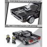 KUYU MOXING 5009 REBRICKABLE MOC-41750 41750 MOC41750 non  ĐẾ SẠC bộ đồ chơi xếp lắp ráp ghép mô hình Speed Champions Racing Cars DOM'S DODGE CHARGER Đua Xe Công Thức 308 khối