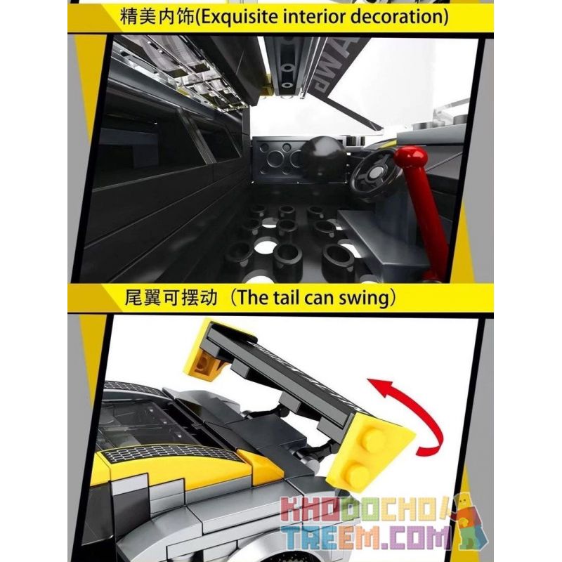 ACHKO 50012 KUYU MOXING 5007 PanlosBrick 666024 Panlos Brick 666024 REBRICKABLE MOC-31811 31811 MOC31811 MOC-47241 47241 MOC47241 non  MERCEDES-BENZ AMG GT3 bộ đồ chơi xếp lắp ráp ghép mô hình Speed Champions Racing Cars MERCEDES BENZ AMG GT3 Đua Xe Công Thức 347 khối