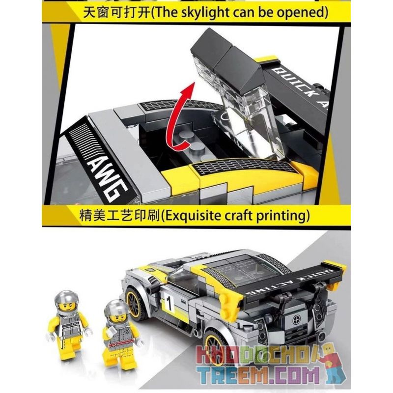 ACHKO 50012 KUYU MOXING 5007 PanlosBrick 666024 Panlos Brick 666024 REBRICKABLE MOC-31811 31811 MOC31811 MOC-47241 47241 MOC47241 non  MERCEDES-BENZ AMG GT3 bộ đồ chơi xếp lắp ráp ghép mô hình Speed Champions Racing Cars MERCEDES BENZ AMG GT3 Đua Xe Công Thức 347 khối