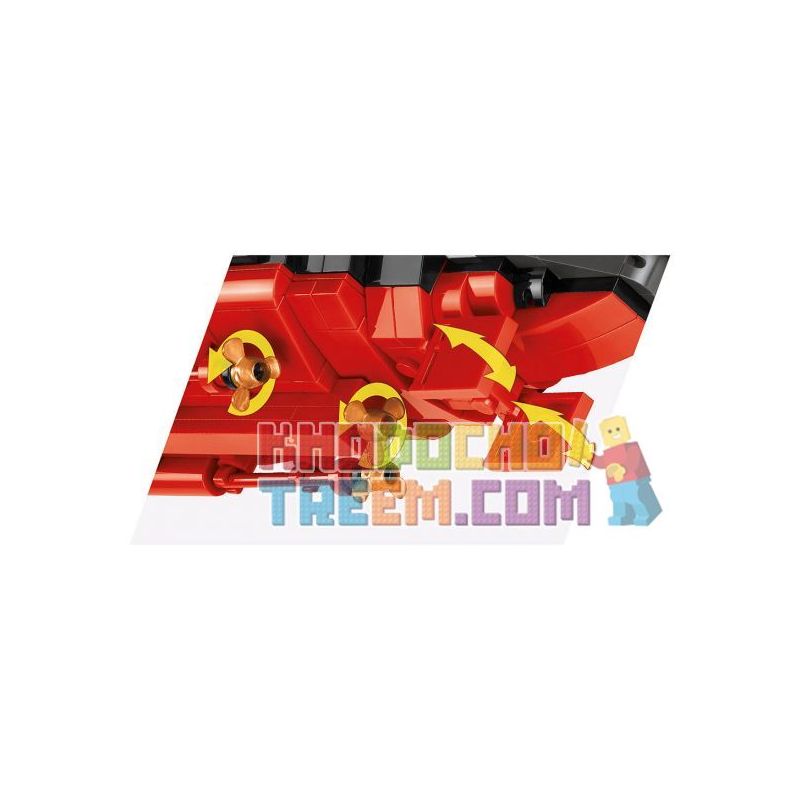 COBI 3081 non  CHIẾN HẠM BISMARCK bộ đồ chơi xếp lắp ráp ghép mô hình Military Army BATTLESHIP BISMARCK Quân Sự Bộ Đội 197 khối