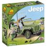 COBI 24090 non  WILLIS MB VÀ SÚNG MÁY bộ đồ chơi xếp lắp ráp ghép mô hình Military Army WILLYS MB WITH MACHINE GUN Quân Sự Bộ Đội 95 khối