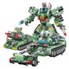 PanlosBrick 633029 Panlos Brick 633029 non  BỒN ĐA CHỨC NĂNG 35 THAY ĐỔI THÀNH NHIỀU HÌNH DẠNG KHÁC NHAU bộ đồ chơi xếp lắp ráp ghép mô hình Military Army MILITARY STRATEGIC TANK Quân Sự Bộ Đội 832 khối