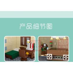 MouldKing 16026 Mould King 16026 non  QUÁN TRÀ CHIỀU GIẢI TRÍ Ở THỊ TRẤN NHỎ bộ đồ chơi xếp lắp ráp ghép mô hình Modular Buildings AFTERNOON TEA RESTAURANT Mô Hình Nhà Cửa 3039 khối