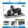 SEMBO 701118 non  ANH CHÀNG CỨNG RẮN HARLEY 883 bộ đồ chơi xếp lắp ráp ghép mô hình Motorcycle Motorbike HARLEY-DAVIDSON IRON 883 Xe Hai Bánh 189 khối