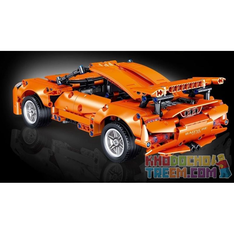 LIN07 0021 non  XE THỂ THAO VAIL bộ đồ chơi xếp lắp ráp ghép mô hình  SPEED UP Kỹ Thuật Công Nghệ Cao Mô Hình Phương Tiện 589 khối