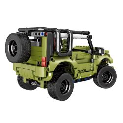 ZHEGAO QL0424 0424 non  LAND ROVER DEFENDER PULL BACK bộ đồ chơi xếp lắp ráp ghép mô hình  Kỹ Thuật Công Nghệ Cao Mô Hình Phương Tiện 763 khối