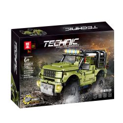 ZHEGAO QL0424 0424 non  LAND ROVER DEFENDER PULL BACK bộ đồ chơi xếp lắp ráp ghép mô hình  Kỹ Thuật Công Nghệ Cao Mô Hình Phương Tiện 763 khối