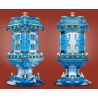 HAPPY BUILD SHINEYU XINYU GGJW1216 1216 GGWJ1216 XQ18001 18001 non  ĐÈN LỒNG CUNG ĐIỆN VỚI ỐNG ĐỰNG BÚT TRÁNG MEN CLOISONNE bộ đồ chơi xếp lắp ráp ghép mô hình Forbidden City Stationery Văn Phòng Phẩm Tử Cấm Thành 1352 khối