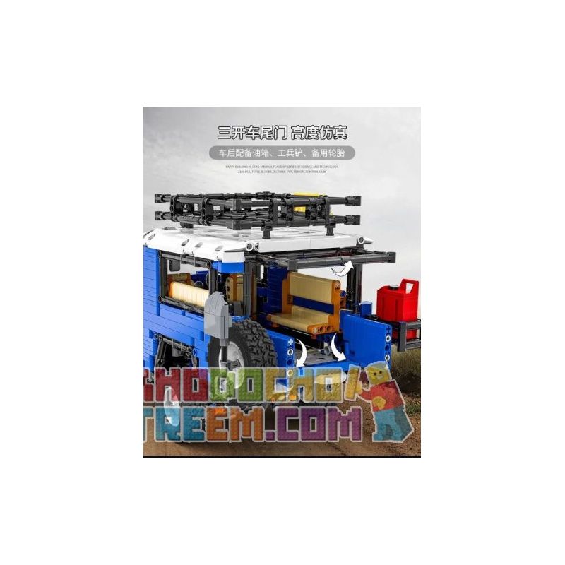 HAPPY BUILD SHINEYU XINYU YC-QC012 QC012 YCQC012 non  TOYOTA J40 1:12. tỷ lệ 1:12 bộ đồ chơi xếp lắp ráp ghép mô hình  X-TECH FAST & FURIOUS TOYOTA J40 Kỹ Thuật Công Nghệ Cao Mô Hình Phương Tiện 2101 khối