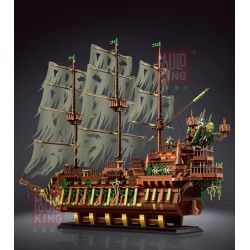 MouldKing 13138 Mould King 13138 non  NGƯỜI HÀ LAN NHẢY VỌT bộ đồ chơi xếp lắp ráp ghép mô hình Pirates Of The Caribbean THE FLYING DUTCHMAN Cướp Biển Vùng Caribe 3653 khối