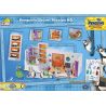 COBI 26480 non  TRỤ SỞ NHIỆM VỤ BÍ MẬT CỦA PENGUIN bộ đồ chơi xếp lắp ráp ghép mô hình Movie & Game PENGUIN'S SECRET MISSION HQ Phim Và Trò Chơi 445 khối