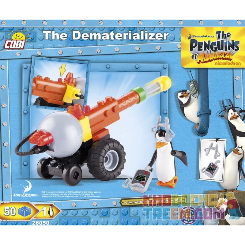 COBI 26050 non  SÚNG BIẾN MẤT bộ đồ chơi xếp lắp ráp ghép mô hình Movie & Game DEMATERIALIZER Phim Và Trò Chơi 50 khối