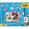 COBI 26190 non  MÀN TRÌNH DIỄN NGỌN LỬA XE TẢI QUÁI VẬT bộ đồ chơi xếp lắp ráp ghép mô hình Movie & Game MONSTER TRUCK FIRE SHOW Phim Và Trò Chơi 190 khối