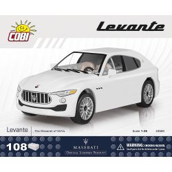 COBI 24560 24507 non  MASERATIRATE. bộ đồ chơi xếp lắp ráp ghép mô hình Creator MASERATI LEVANTE Sáng Tạo 108 khối