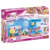 COBI 25254 non  CÂU LẠC BỘ SỨC KHỎE CỦA AISHA bộ đồ chơi xếp lắp ráp ghép mô hình  AISHA'S FITNESS CLUB Các Bạn Gái 250 khối