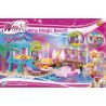 COBI 25256 non  WINX MAGIC BEACH. bộ đồ chơi xếp lắp ráp ghép mô hình  Các Bạn Gái 250 khối