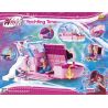 COBI 25321 non  THỜI GIAN DU THUYỀN bộ đồ chơi xếp lắp ráp ghép mô hình  YACHTING TIME Các Bạn Gái 320 khối
