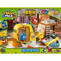 COBI 6243 non  CÔNG VIÊN TRƯỢT BĂNG bộ đồ chơi xếp lắp ráp ghép mô hình SKATEPARK 331 khối