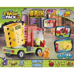 COBI 6260 non  XE TẢI THỐI RỮA bộ đồ chơi xếp lắp ráp ghép mô hình SEPTIC TRUCK 180 khối