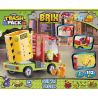 COBI 6260 non  XE TẢI THỐI RỮA bộ đồ chơi xếp lắp ráp ghép mô hình SEPTIC TRUCK 180 khối