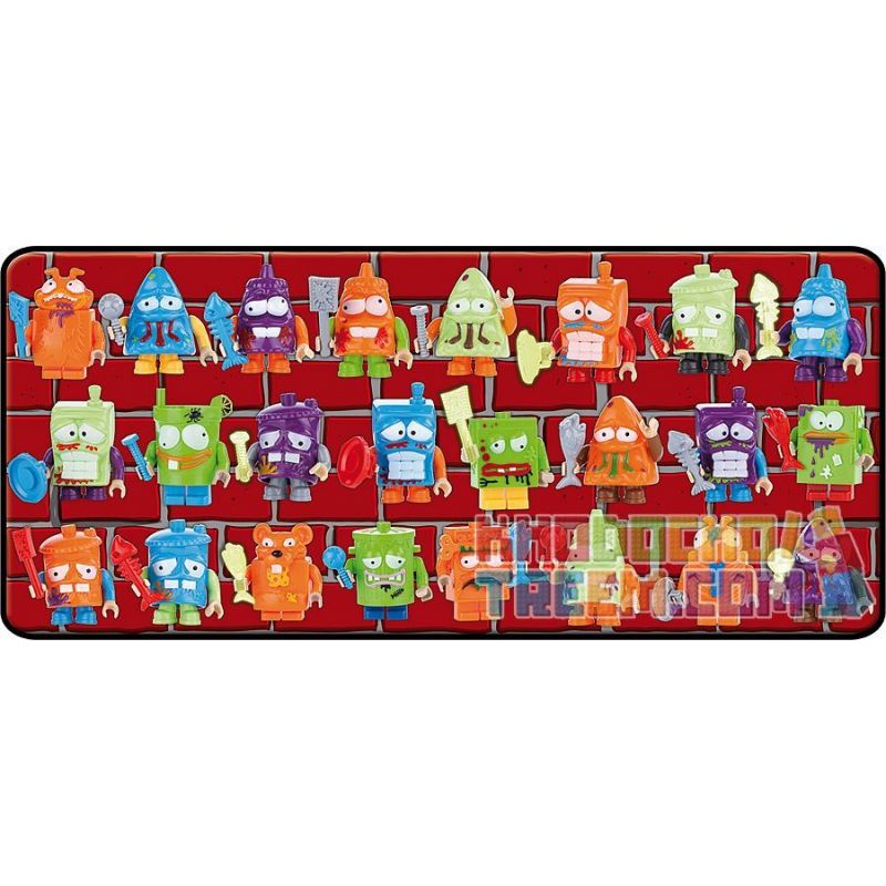 COBI 6254 non  NGƯỜI ĐÀN ÔNG RÁC CỘNG VỚI PHỤ KIỆN LOẠT 2 bộ đồ chơi xếp lắp ráp ghép mô hình 1 TRASH + ACCESSORIES SERIES 2