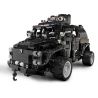 MZ MZ6002 6002 non  PANTHER BỌC THÉP SWAT XE bộ đồ chơi xếp lắp ráp ghép mô hình Military Army PANTHER ARMORED CAR Quân Sự Bộ Đội 887 khối