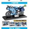 SEMBO 701203 non  XE CẢNH SÁT YAMAHA FJR1300A bộ đồ chơi xếp lắp ráp ghép mô hình Motorcycle Motorbike Xe Hai Bánh 321 khối
